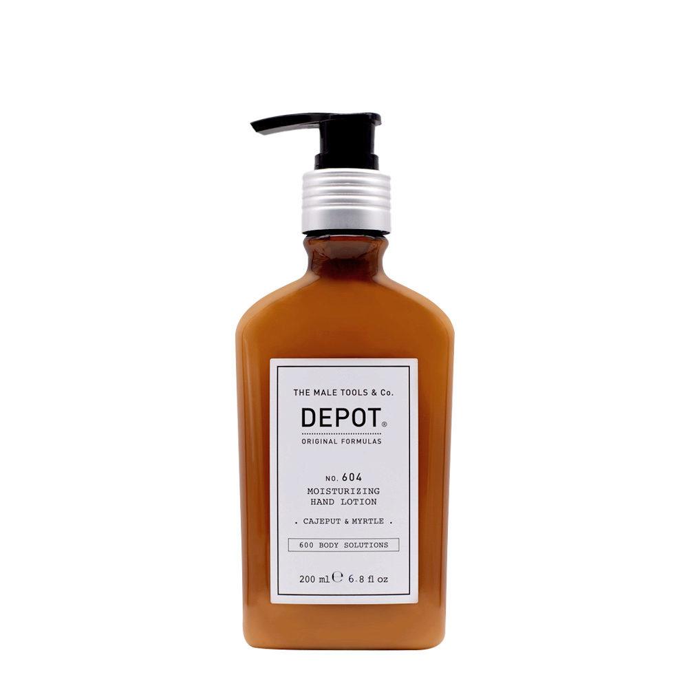 Depot Body Solutions No. 604 Moisturizing Hand Lotion Cajeput & Myrtle 200ml  - moisturizing hand cream