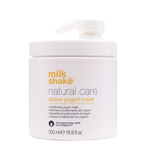 Z.one Concept Milk Shake Natural Care Active Yogurt Mask 500ml  - nourishing mask for natural or colored hair