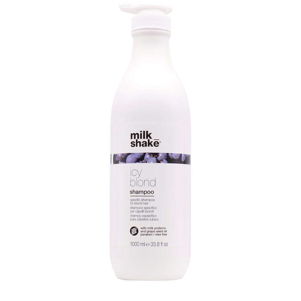 Z.one Concept Milk Shake Icy Blond Shampoo 1000ml - blonde hair shampoo