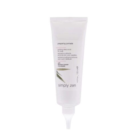 Z.one Concept Simply Zen Preparing Pomade 125ml - deep purifying exfoliant scalp