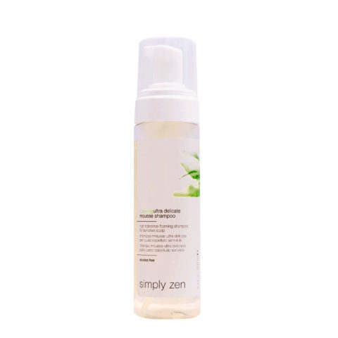 Z.one Concept Simply Zen Calming Ultra Delicate Mousse Shampoo 200ml - delicate mousse shampoo for sensitive scalp