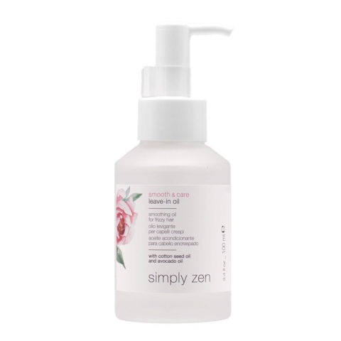 Z.one Concept Simply Zen Smooth & Care Leave In Oil 100ml - smoothing anti-frizz oil