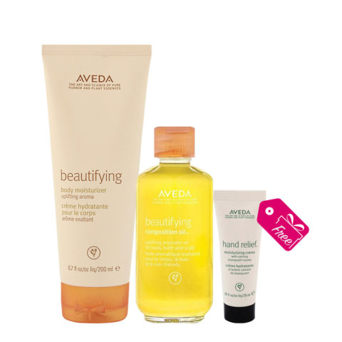 Aveda Beautifying Body Moisturizer 200ml Composition Oil  50ml + Hand Relief 25ml FREE