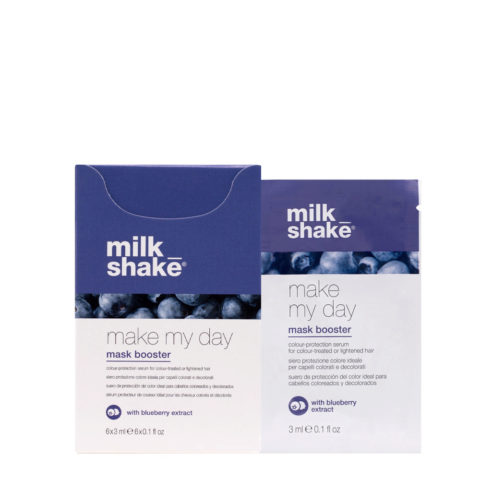 Z.one Concept Milk Shake Make My Day Mask Booster Blueberry 6x3ml - strengthening hydrating serum