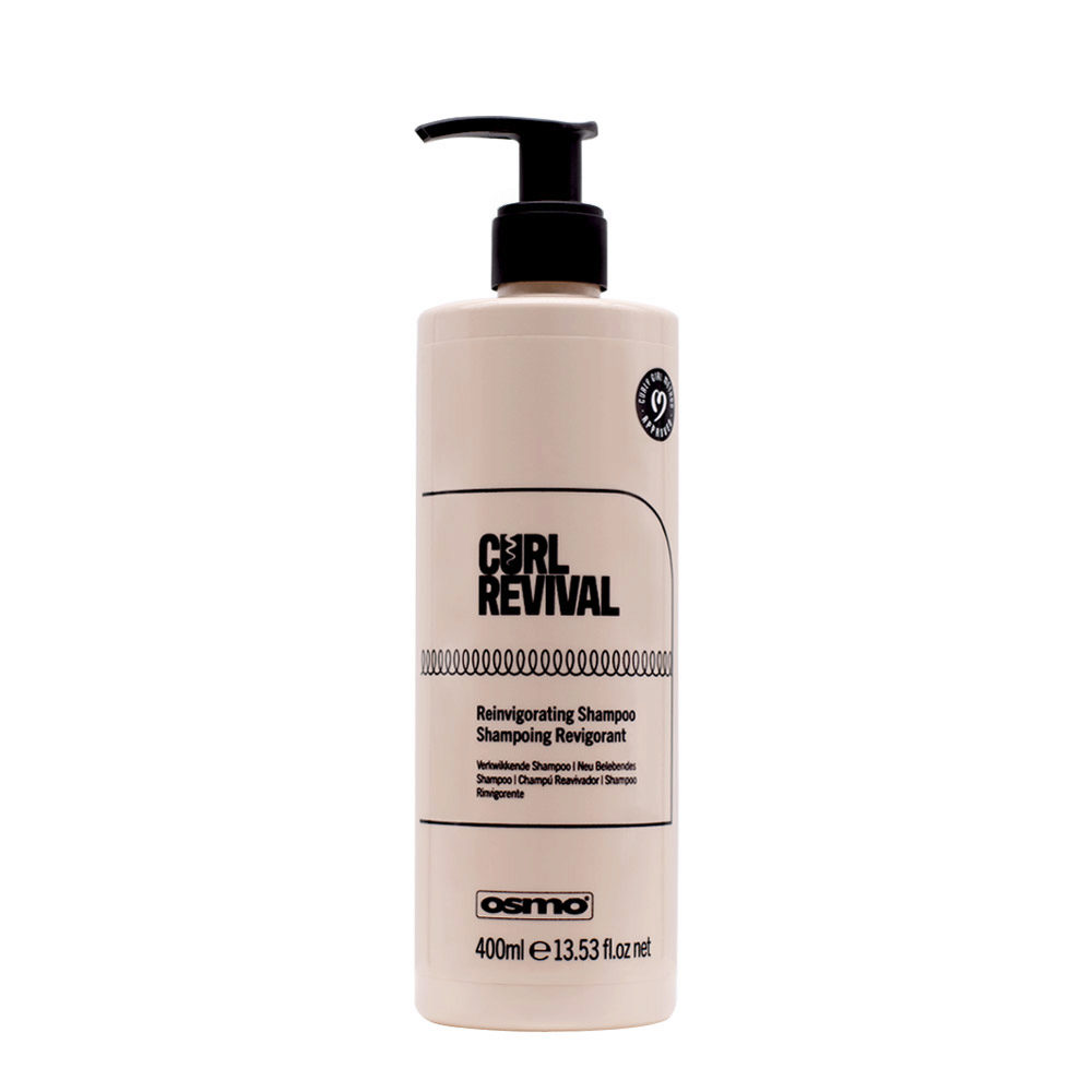 Osmo Curl Revival Reinvigorating Shampoo 400ml - anti-frizz shampoo curly hair