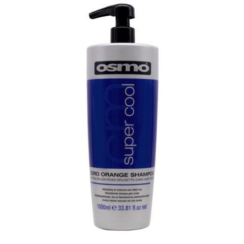 Osmo Super Cool Zero Orange Shampoo 1000ml - anti-orange shampoo brown hair