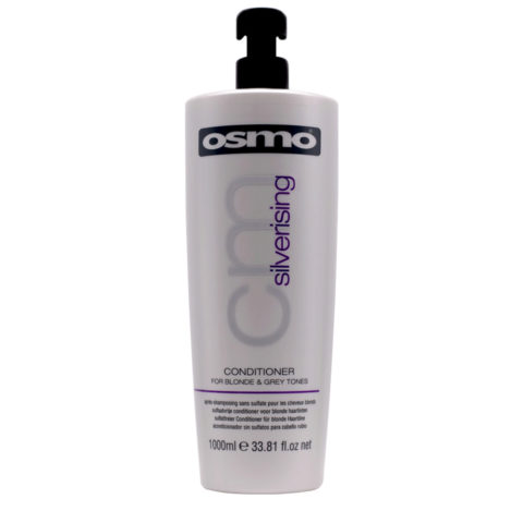 Osmo Colour Mission Silverising Conditioner 1000ml - no yellow conditioner for blonde and gray hair