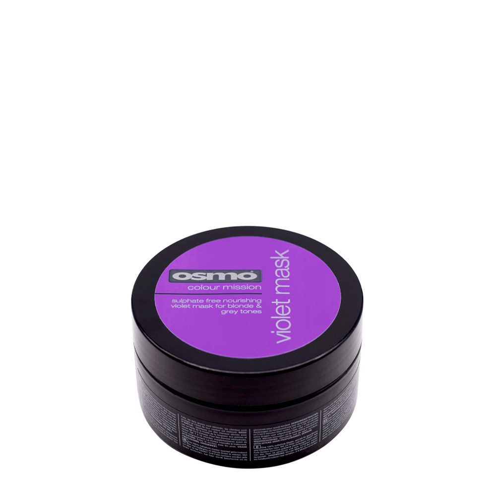 Osmo Colour Mission Silverising Violet Mask 100ml - no yellow mask for blonde and gray hair