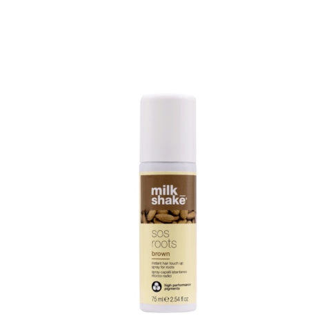 Z.one Concept Milk Shake Colour Sos Roots Brown 75ml - instant root concealer spray brown