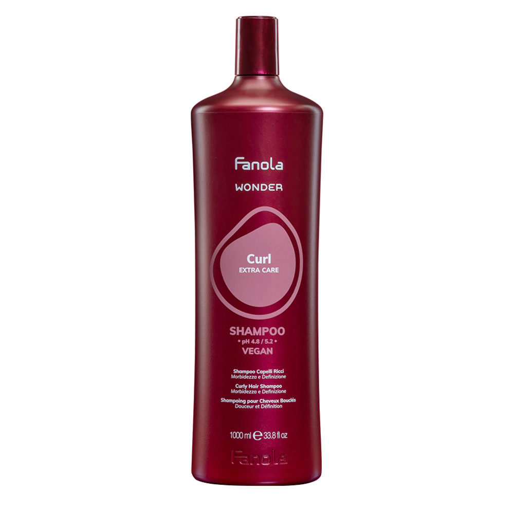 Fanola Wonder Curl Shampoo 1000ml - curly hair shampoo