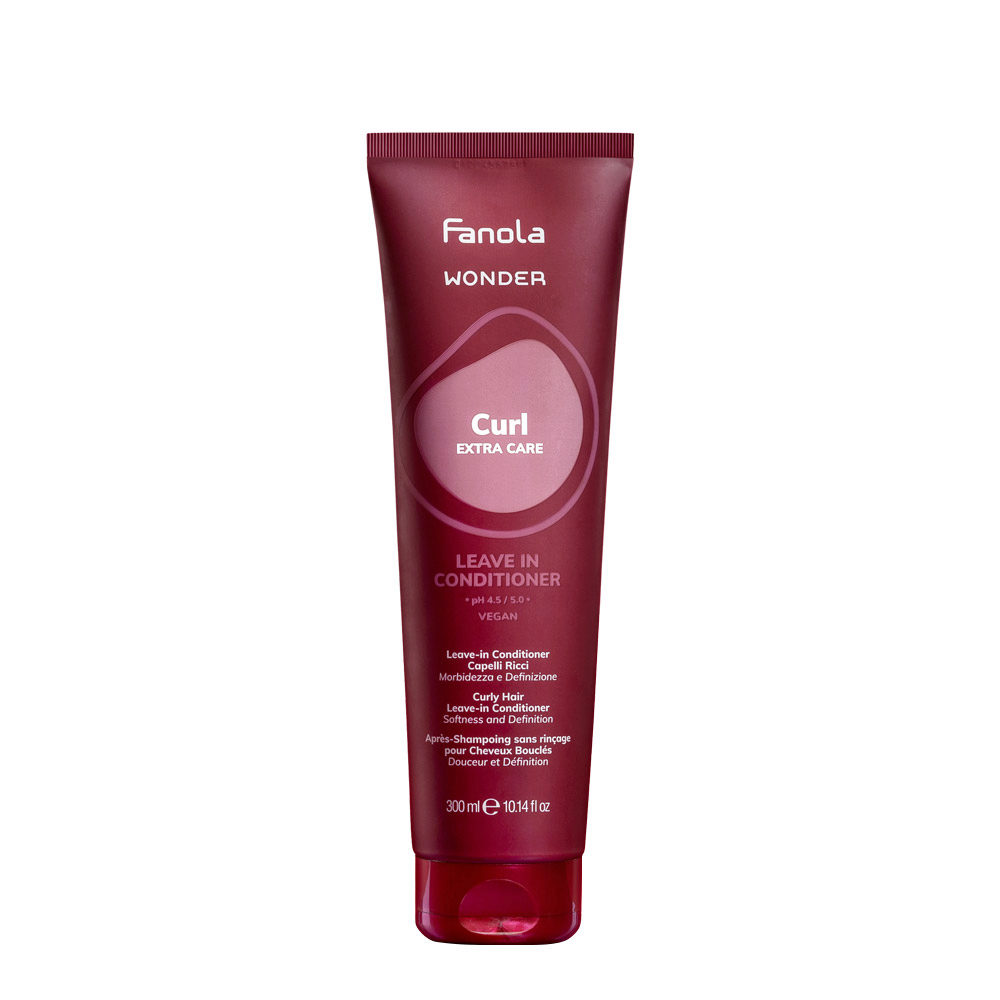 Fanola Wonder Curl Leave-In Conditioner 300ml - leave-in conditioner for curly hair