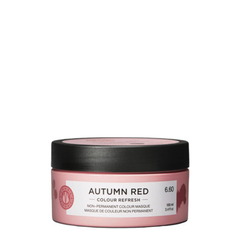 Maria Nila Colour Refresh Autumn Red 100ml - colour mask