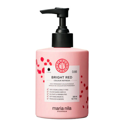 Maria Nila Colour Refresh Bright Red 300ml - colour Mask