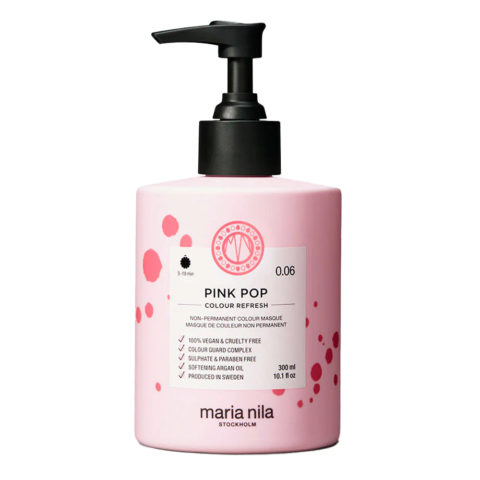 Maria Nila Colour Refresh Pink Pop 300ml - colour mask