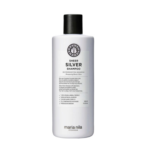 Maria Nila Sheer Silver Shampoo 350ml - no yellow shampoo