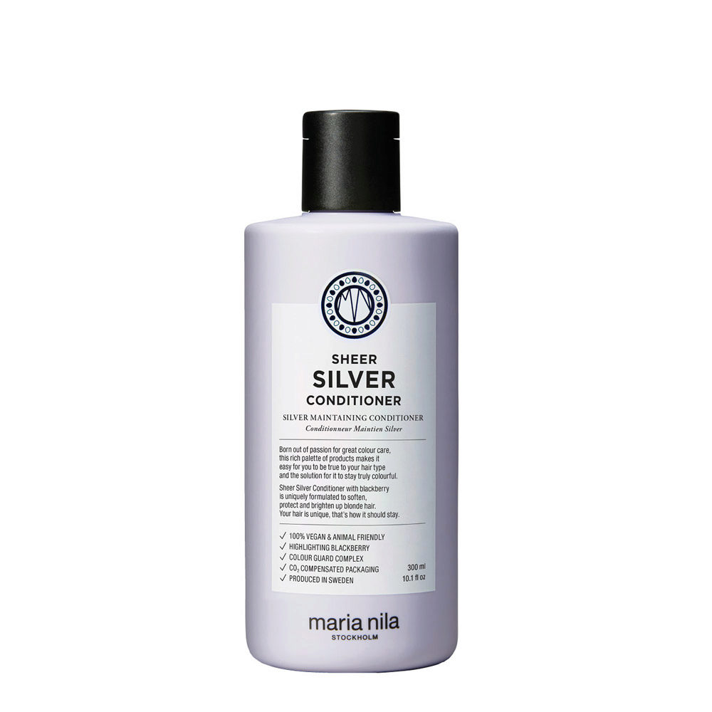 Maria Nila Sheer Silver Conditioner 300ml - no yellow conditioner