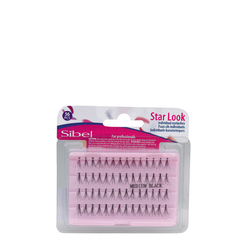 Sibel Star Look Eyelashes M  - individual eyelashes