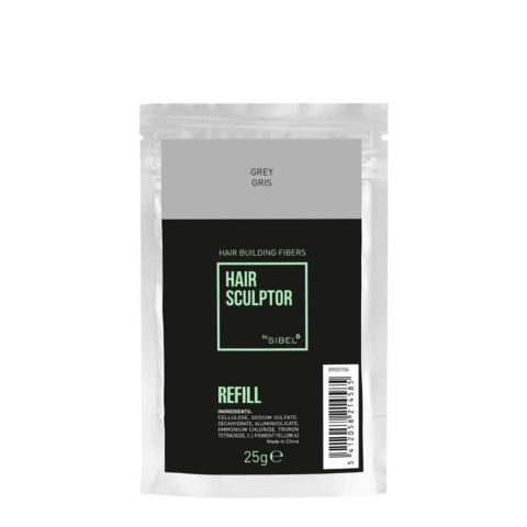 Sibel Hair Sculptor Hair Building Fibers Grey Refill 25gr