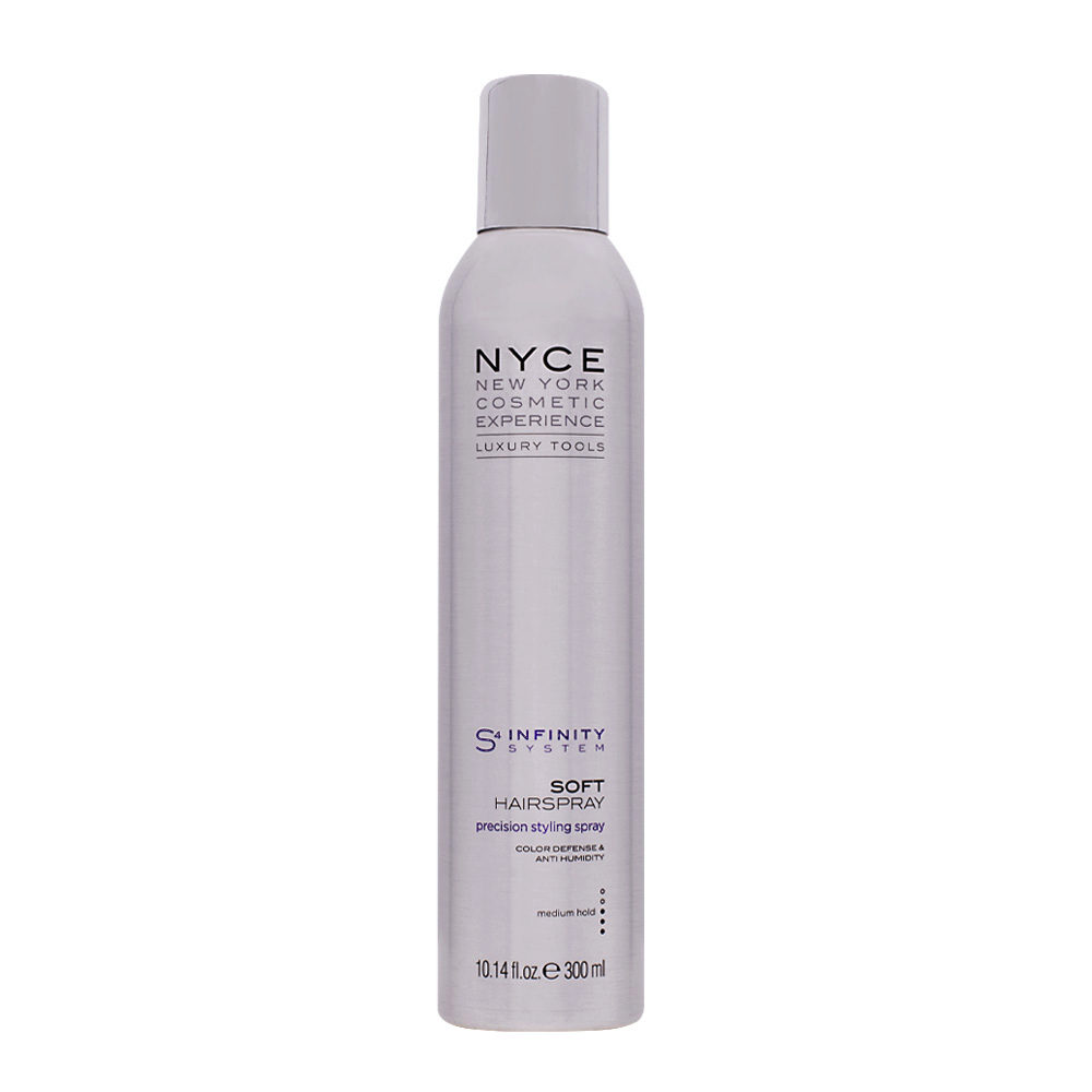 Nyce Luxury Tools S4 Infinity System Soft Hairspray 300ml - medium hold hairspray