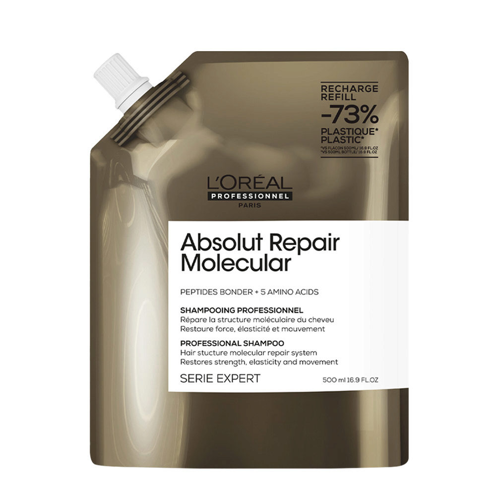 L'Oreal Professionnel Serie Expert Absolut Repair Molecular Shampoo Refill 500ml