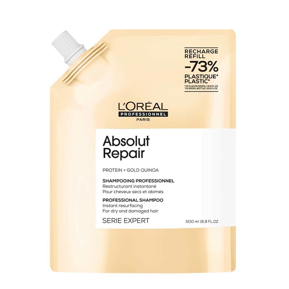 L'Oreal Professionnel Paris Serie Expert Absolut Repair Shampoo Refill 500ml - eco-refill of shampoo for damaged hair