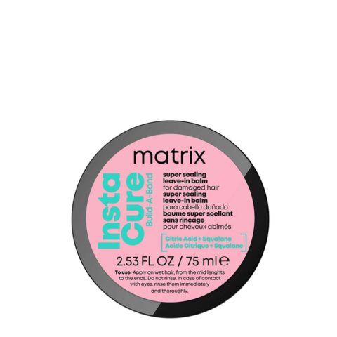 Matrix Haircare Instacure Build A Bond Leave-In Balm 75ml - heat protector