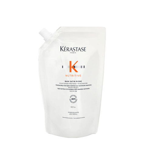 Kerastase Nutritive Bain Riche Refill 500ml - eco-recharge nourishing shampoo