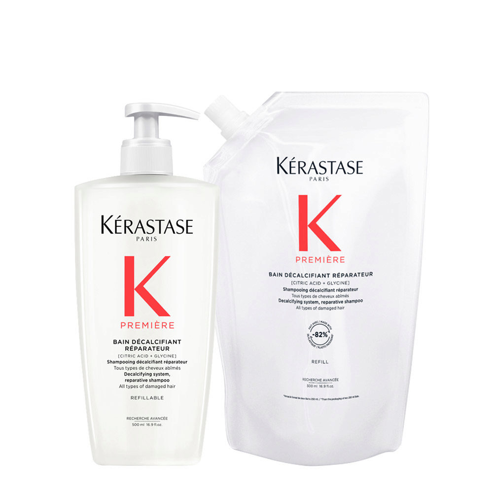 Kerastase Premiere Bain Décalcifiant Réparateur 500ml + Refill 500ml