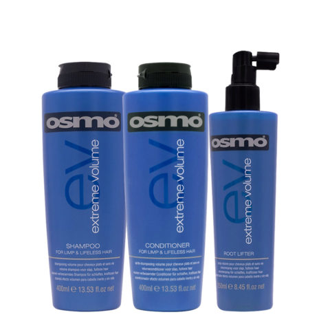 Osmo Extreme Volume Shampoo 400ml Conditioner 400ml Root Lifter 250ml