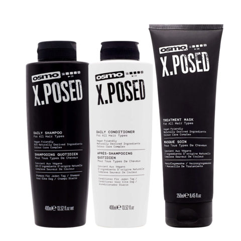 Osmo X.Posed Daily Shampoo 400ml Conditioner 400ml Mask 250ml