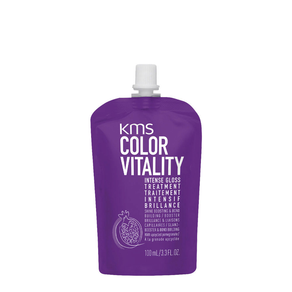 KMS  Color Vitality Intense Gloss Treatment 100ml - colour protection and shine cream