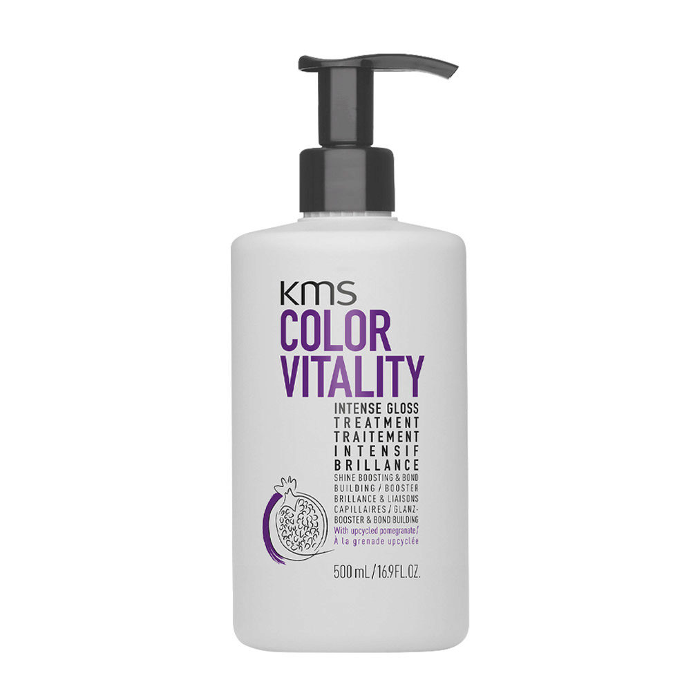 KMS  Color Vitality Intense Gloss Treatment 500ml - colour protection and shine cream