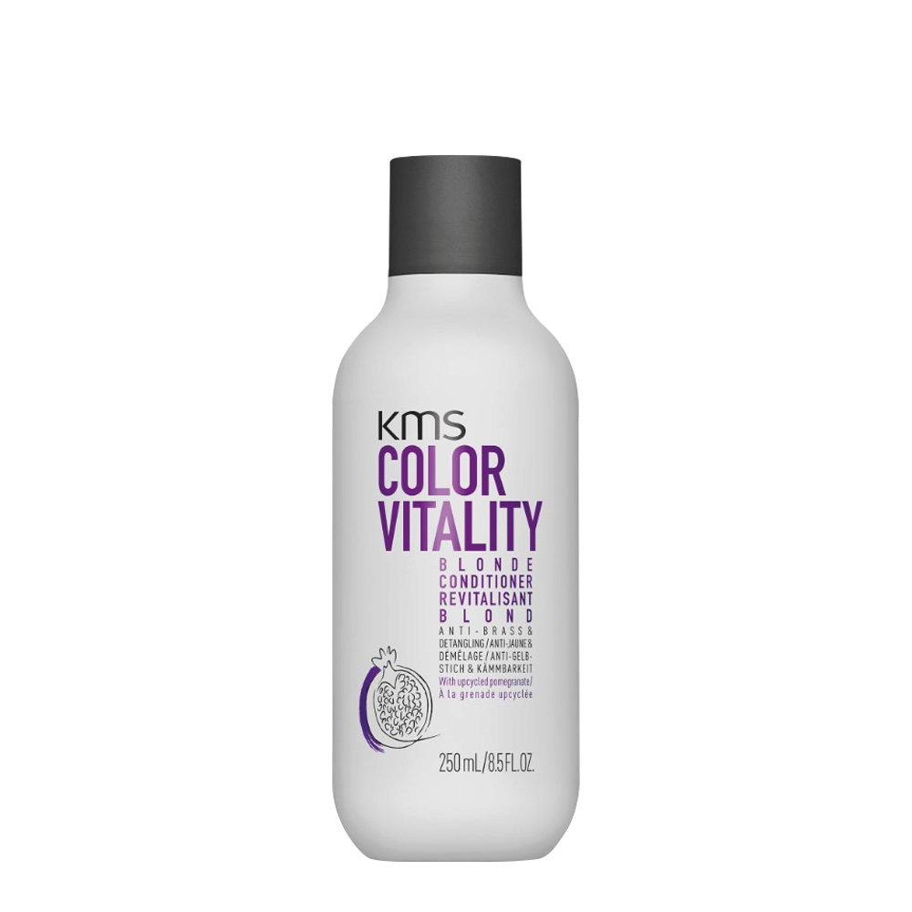 KMS Color Vitality Blonde Conditioner 250ml - blonde hair conditioner