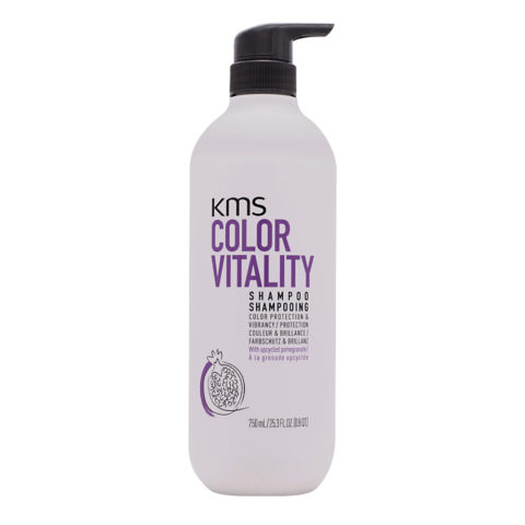 KMS Color Vitality Shampoo 750ml - coloured hair shampoo