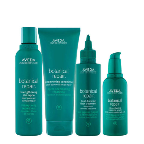 Aveda Botanical Repair Strengthening Shampoo 200ml Conditioner 200ml Treatment 150ml Serum 100ml