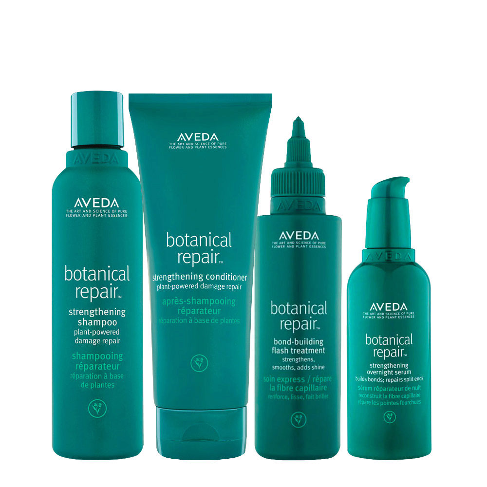 Aveda Botanical Repair Strengthening Shampoo 200ml Conditioner 200ml Treatment 150ml Serum 100ml