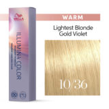 Wella Illumina Color 10/36 Gold Violet Platinum Blond 60ml  - permanent colouring