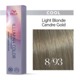 8/93 Cendre Gold Blonde Wella Illumina Color 60ml