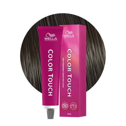 Wella Color Touch Plus 44/07 Intense Natural Sand Medium Brown 60ml - demi-permanent hair colour