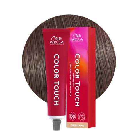 Wella Color Touch Pure Naturals 6/05 Natural Dark Mahogany Blonde 60ml - semi-permanent color without ammonia