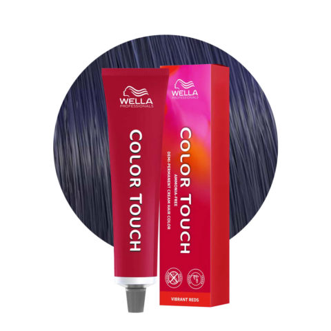 Wella Color Touch Vibrant Reds 3/68 Bluette Violet Dark Brown 60ml - semi-permanent color without ammonia