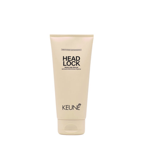 Keune Style Texture Head Lock Medium High-Shine Gel 200ml - medium hold gel