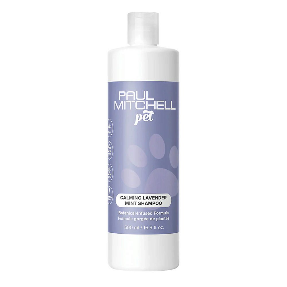 Paul Mitchell Pet Calming Lavender Mint Shampoo 500ml - calming shampoo mint and lavender