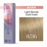 Wella Illumina Color 8/36 Gold Violet Light Blond 60ml - permanent colouring