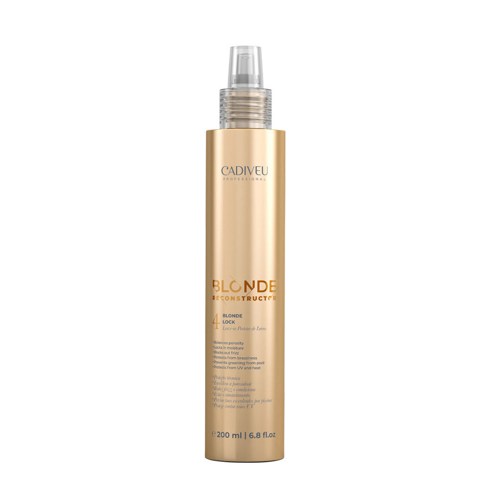 Cadiveu Blonde Reconstructor Blonde Lock N.4 200ml - leave-in spray for blonde hair