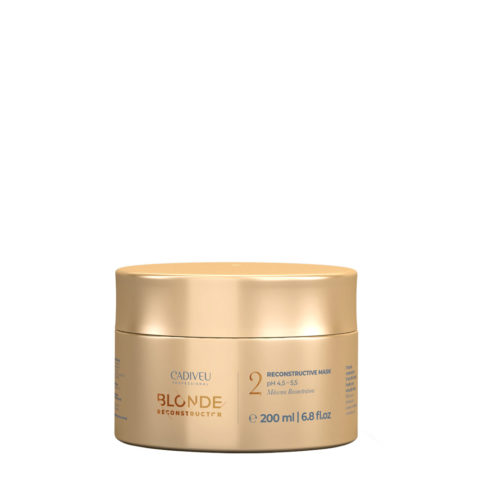 Cadiveu Blonde Reconstructor Reconstructive Mask N.2 200ml - restructuring mask for blonde hair