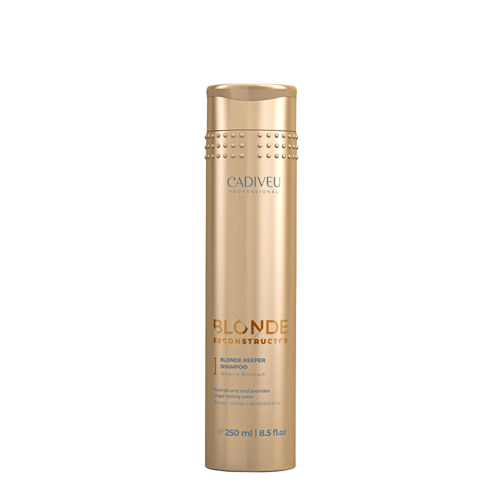 Cadiveu Blonde Reconstructor Blonde Keeper Shampoo N.1 250ml - no yellow shampoo