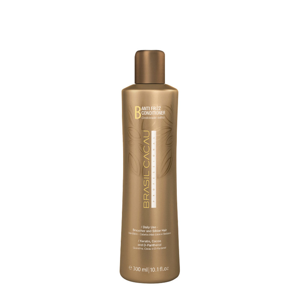 Cadiveu Brasil Cacau Anti Frizz Conditioner 300ml - post-keratin maintenance conditioner