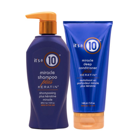 It's A 10 Miracle Shampoo Plus Keratin 295,7ml Conditioner 148ml