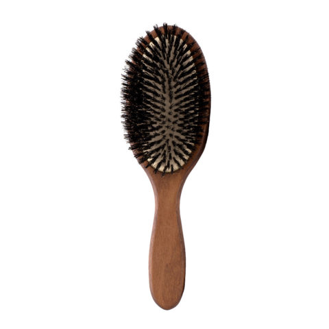 Fuzzfigther Fuzzfriendz Anti-Microbial Oval Detangling Medium - antimicrobial brush